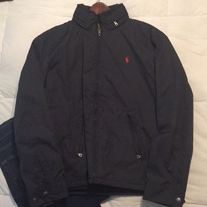 Black Polo Jacket